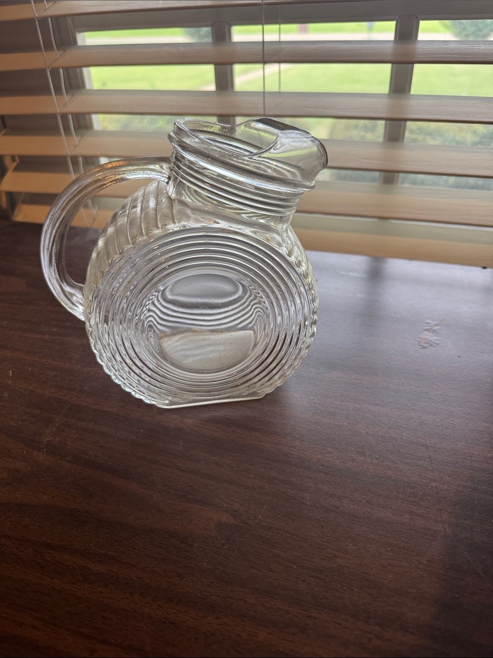 Depression Glass Pitcher